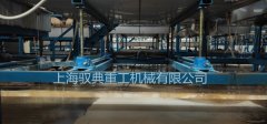 乳膠設備生產線使用絲杠升降機案例_上海絲桿升降機廠家（馭典重工）